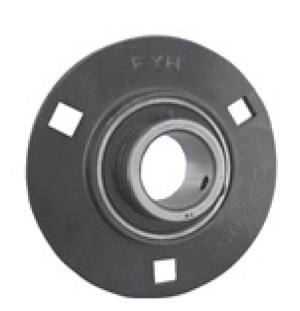 FYH Bearings SBPF204-12 3/4" Stamped steel plate round three bolt Flanged Bearing