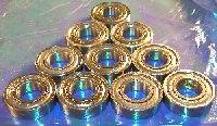 10 Balls Bearings 6202ZZ 15x35x11 Shielded