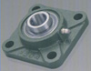 1/2 Mounted Balls Bearings UCF201-8 + Square Flanged Housing