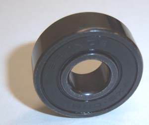 8 ABEC-7 Skateboard Bearings:Bronze Cage:Sealed:Black:vxb:Ball Bearings