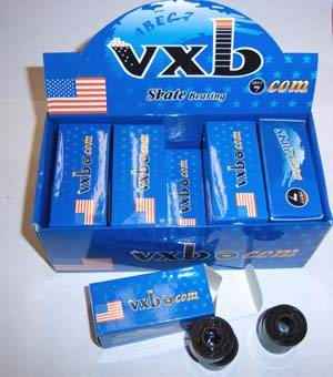 8 ABEC-7 Skateboard Bearings:Bronze Cage:Sealed:Black:vxb:Bearing