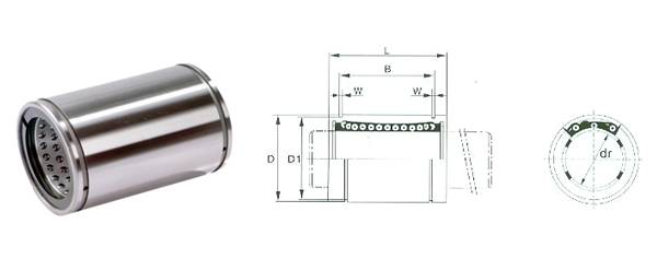 8mm Linear Stroke Rotary Ball Busshings:vxb:Ball Bearing