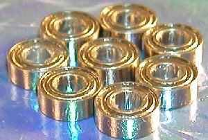 Set of 8 Team Losi Mini-T Bearing:vxb:Ball Bearings