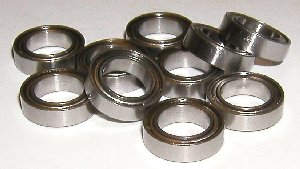 10 Bearing 10x17x5 Stainless:Shielded
