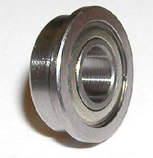 10 Flanged Bearing F683ZZ 3x7x3 Shielded:vxb:Ball Bearings