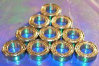 10 Balls Bearings 8x14 Shielded 8x14x4